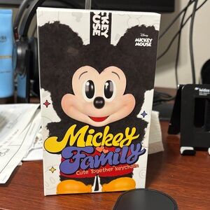 Disney Mickey Mouse Keychain - Black